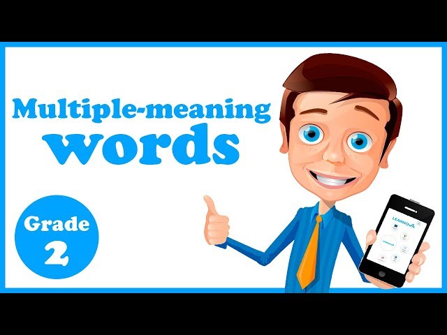 Amazing Multiple Meaning Words Worksheets: Practice and Improve! 3 sddefault
