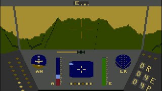 Rescue on Fractalus Gameplay Atari 8-bit