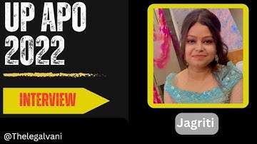 UP APO 2022 | Jagriti | Success Story | #upapo #apo
