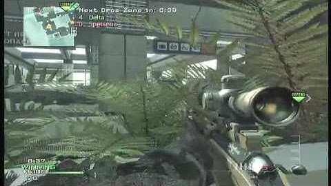 quickest drop zone game on mw3?