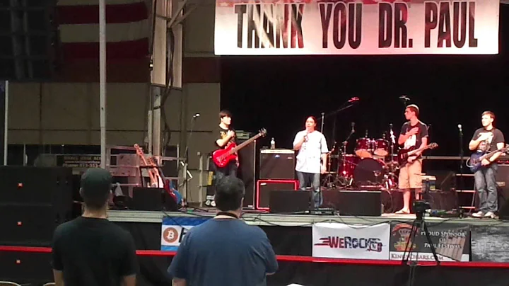 Tracy Diaz performs the National Anthem At P.A.U.L...
