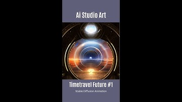 Immersive Ai-Generated Timetravel into the  Future Animation