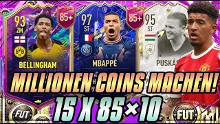 15X das 10x85+ PACK +SCHNELL VIELE COINS MACHEN? BESTEN FIFA 22 TRADING TIPPSTRADING DEUTSCH