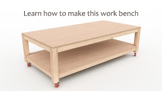 This Simple DIY Bench Might Just Be Your Workshop's Hero