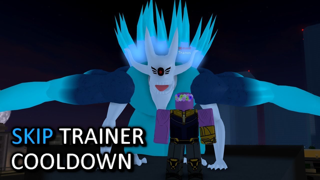 How To Skip The Trainer Wait Time In Ro Ghoul Youtube - new trainer cd update in ro ghoul trainer cooldown can be skipped with robux