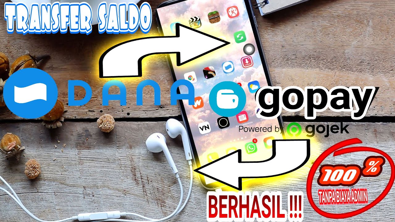 Cara Transfer Saldo Dana ke akun Gopay. BERHASIL 100%!!! 