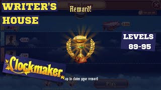 How to play Clockmaker Writer's House levels 89-95