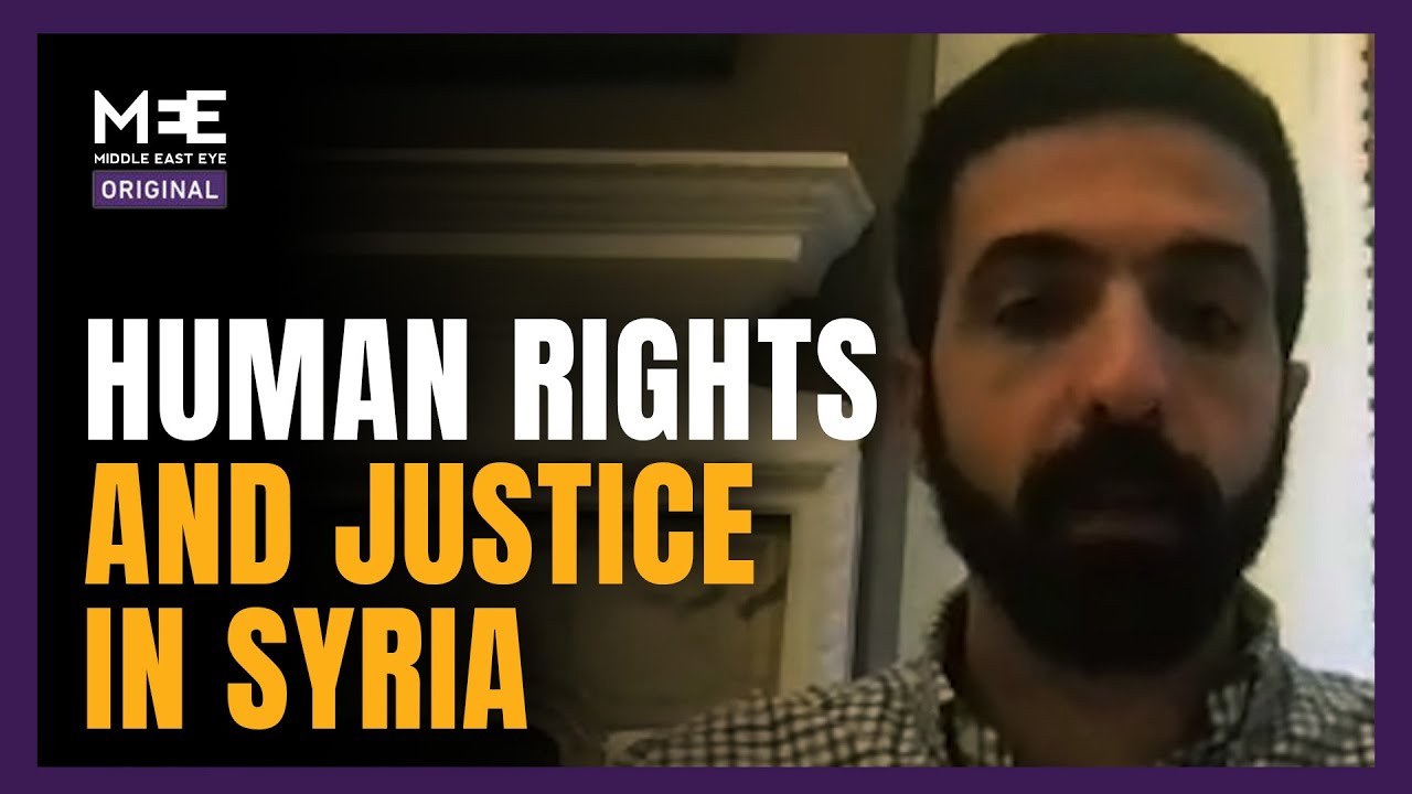 Syrian human rights lawyer on pursuing justice and the future of Syria