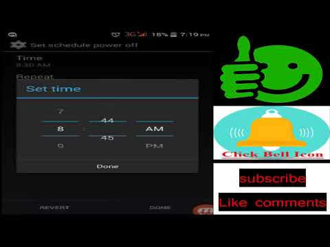 মোবাইল অটো অন ওফ করার নিয়ম How to Auto power on_Off on your Anroid Mobile easy tips