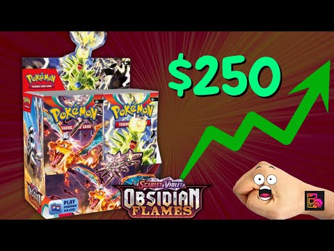 Obsidian Flames SOARS to $250 a Booster Box! - YouTube