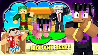 Extreme Minecraft Hide & Seek with lilyville members But you get 10000₹🤣| RON9IE