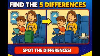 99% People Can’t Find 5 Differences 😱 Only Geniuses Can Spot Them (LIVE) screenshot 5