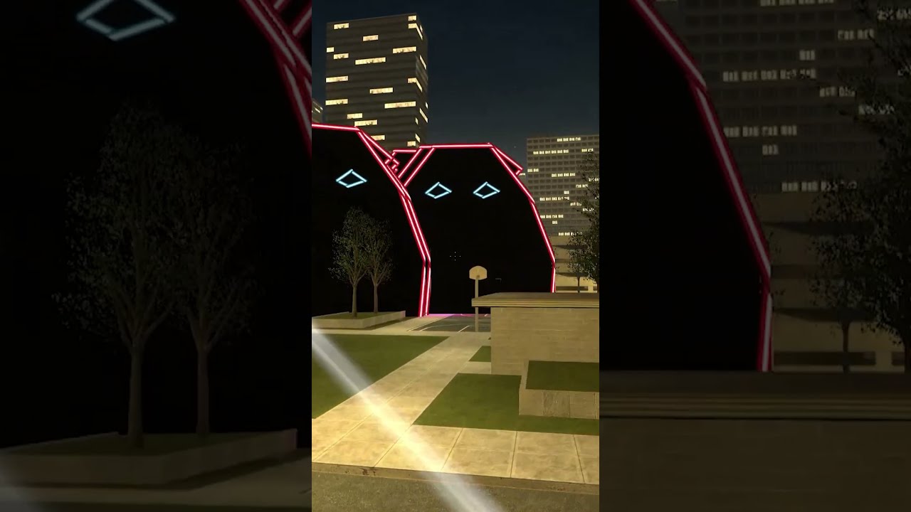 GIANT NEON ANGRY MUNCI HORDE Is After Me In GMod Shorts