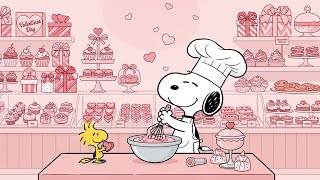 Valentine’s Day Jazz with Snoopy 💕 Sweet Love, Cozy Bakery & Soft Jazz screenshot 2