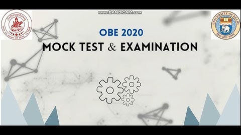 Simple Guide by ARSD College : Open Book Examination (University of Delhi) 2020 - Mock and Exam.