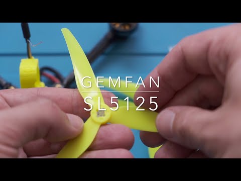 🎥 Gemfan SL5125 5" sub250g props — Video review, click xem trên YouTube