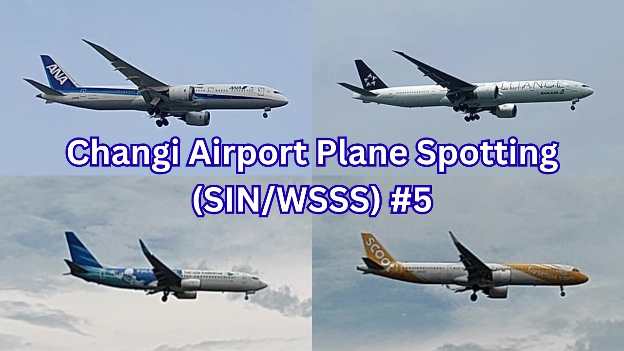Changi Airport Plane Spotting (SIN/WSSS) #5
