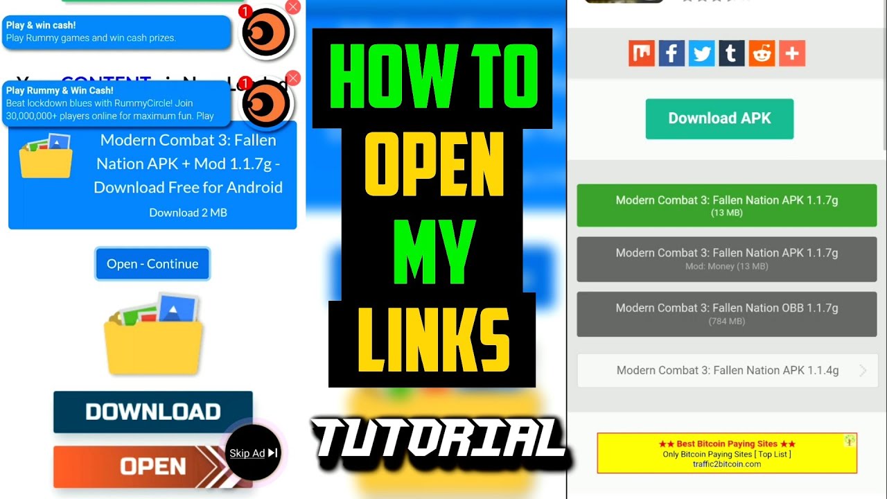 How To Open My Links - Tutorial | How To Open GP links | Chrome Browser ...