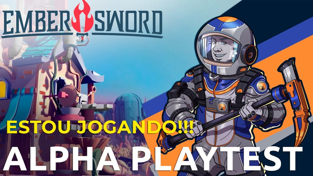 Ember Sword - Estou JOGANDO o Alpha Test! Confira o GAMEPLAY e evolução do JOGO!
