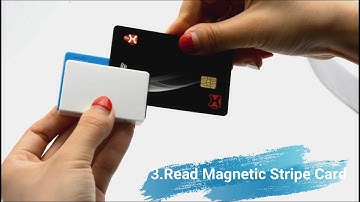 Bluetooth #NFC/ #IC/ #MSR Three-In-One Mobile Card Reader #MPOS | MPR110