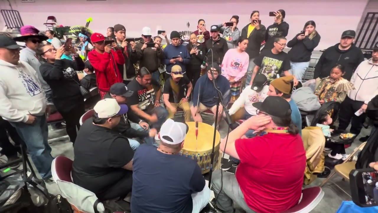 Southern Cree @ Kyiyo Powwow 2025 (Girls Fancy 1st song)