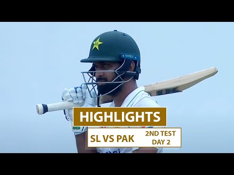 2nd Test - Day 2 | Highlights | Pakistan Tour Of Sri Lanka | 25th July 2023