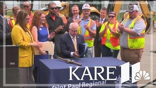 Walz signs $240 million bill to replace Minnesota's lead water pipes