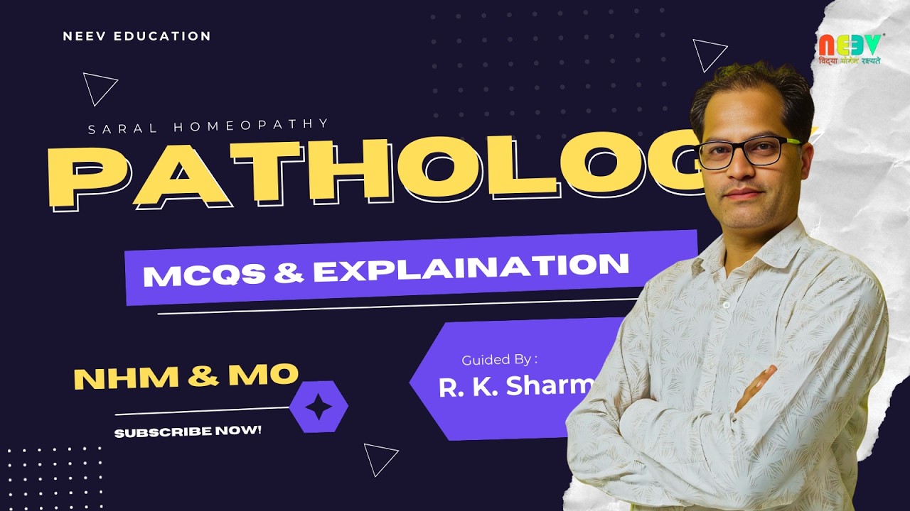 All Ayush Medical Exam Important MCQs Pathology #medicalclasses #homeopathicmedicine #nursing