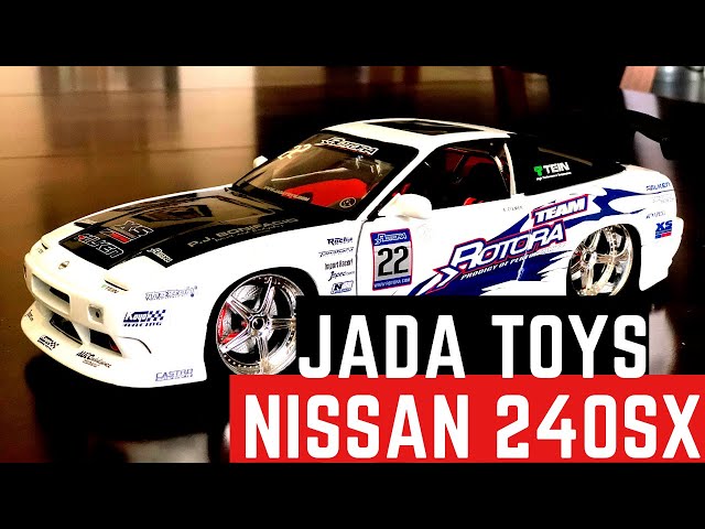 Jada Toys Nissan 1:18 240sx Drift Car - YouTube