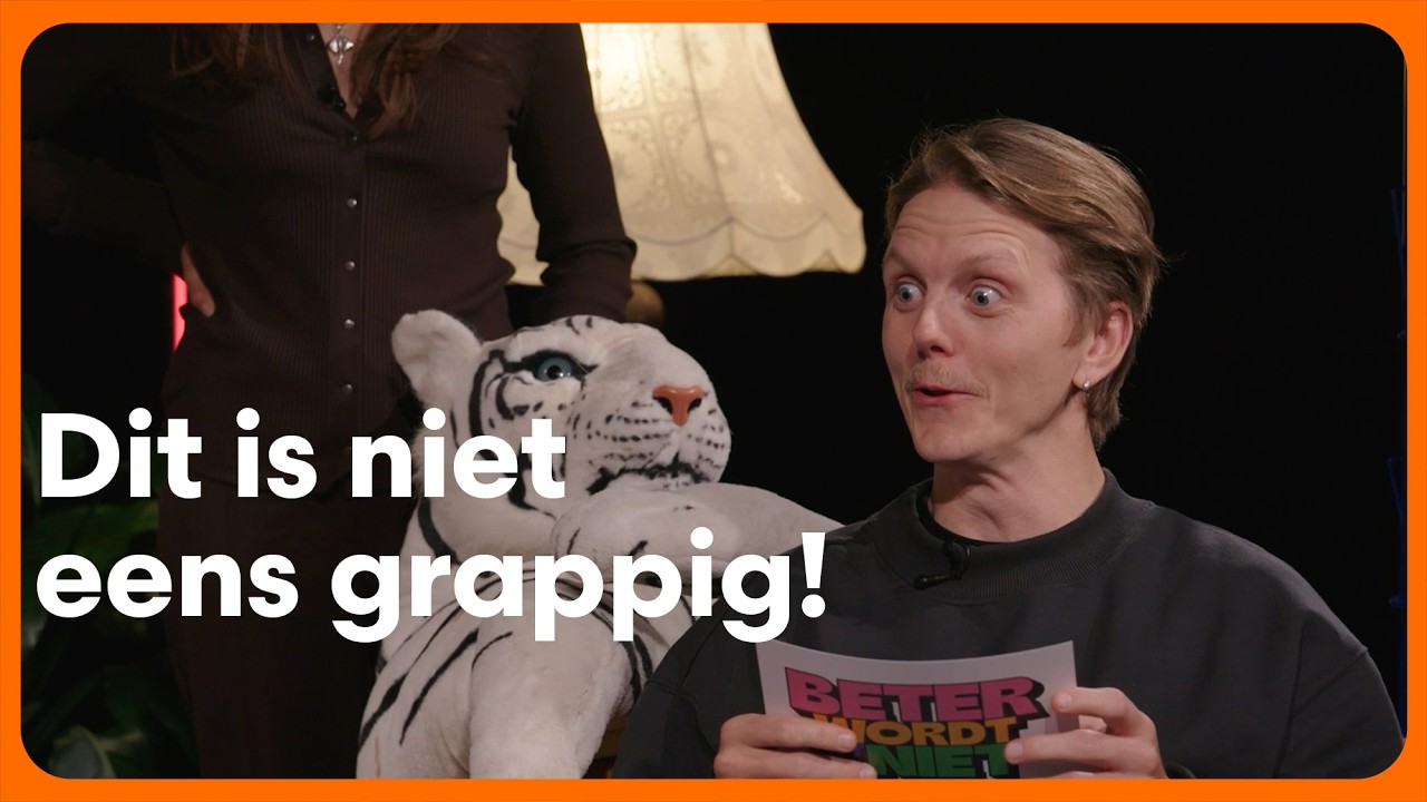 Verboden te lachen / try not to laugh 😂 | Beter Wordt Het Niet