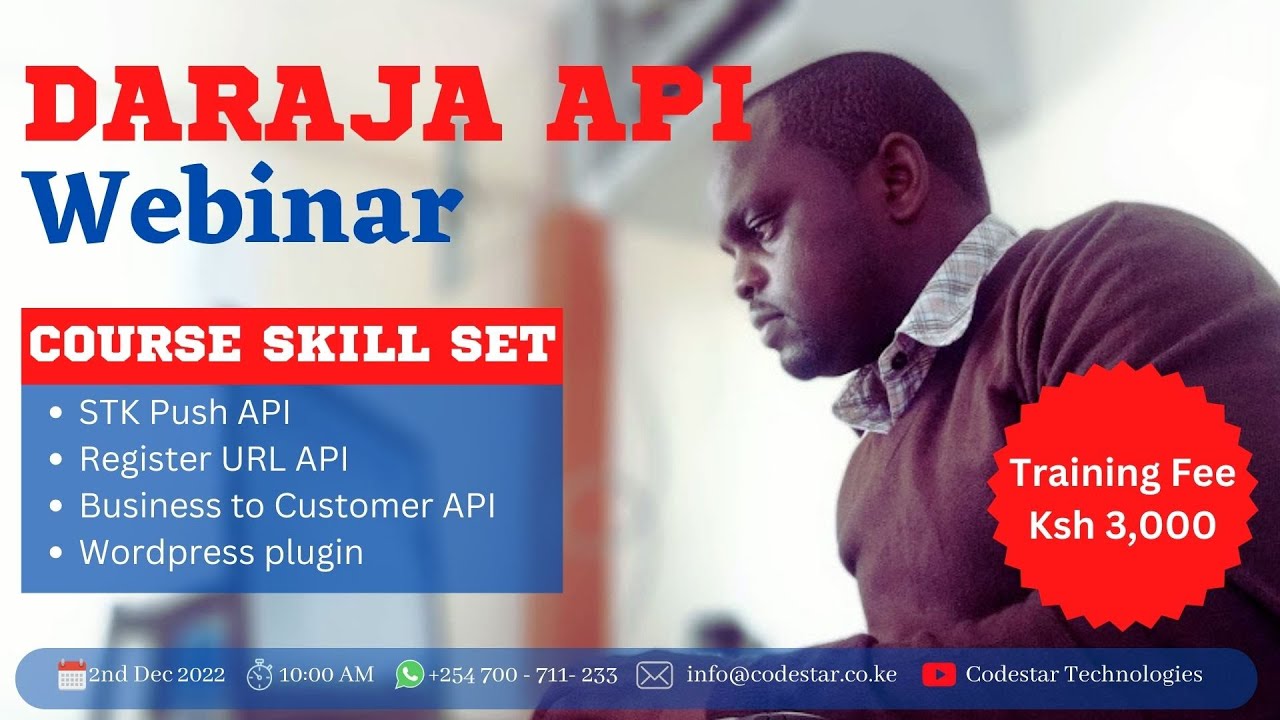 DARAJA API WEBINAR - YouTube