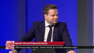 Fotbal Look. Vasile Miriuţă dă vina pe Bălgrădean: "Ţin la Pufi, mi-e drag, dar e golul lui"