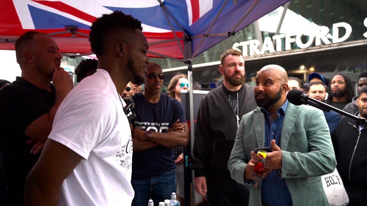 GodLogic Q&A [ Stratford Station London U.K ]