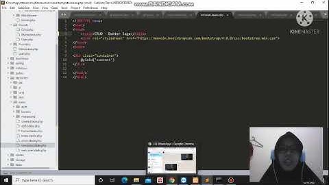 Remed⁉️pemrograman web framework || demo program sederhana laravel