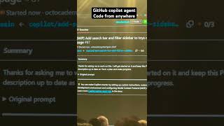 GitHub copilot agent | Code from anywhere