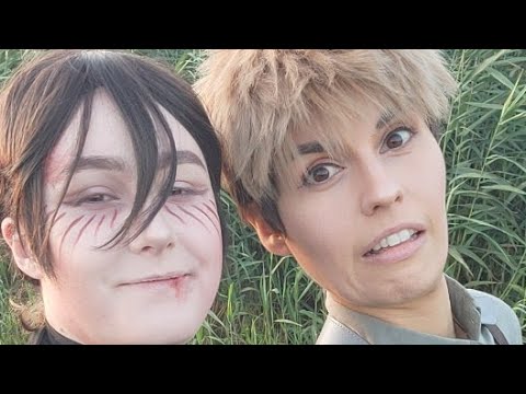 Behind The Photoshoot Jean Eren Attack On Titan LIVE