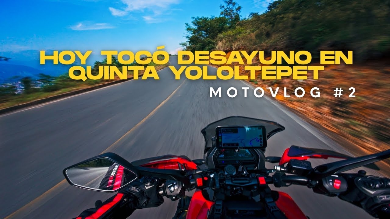 CONOCIENDO QUINTA YOLOLTEPEC I DOMINAR 400 2025 I MOTOVLOG #2