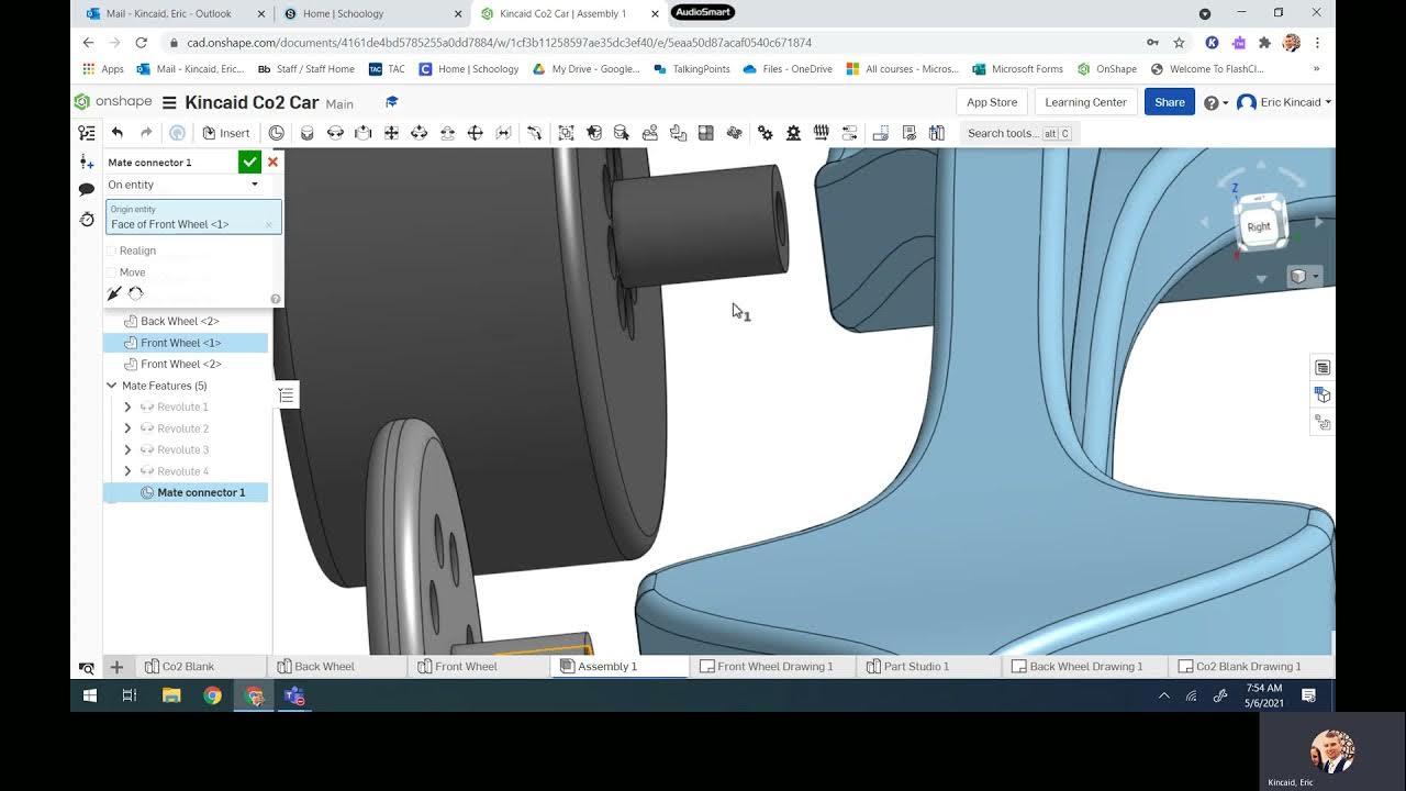 OnShape Co2 Car Assembly YouTube