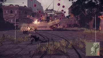 NieR Automata * Very Hard mode * Amusement Park Goliath Tank