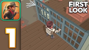 West Escape - Walkthrough Gameplay Part 1 - Tutorial (iOS, Android)