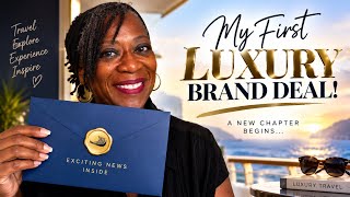 My First Luxury Brand Deal | Headed to Rome!
