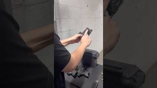 GLOCK 43X mos at the indoor range 🎯 #airsoft #glock43xmos