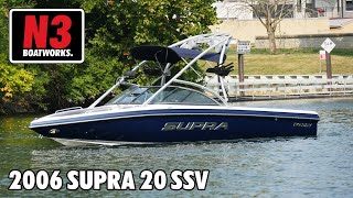 2006 Supra Launch 20SSV - On Water || N3 Boatworks