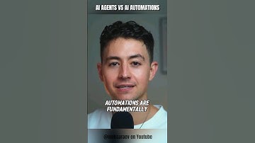 AI Agents Vs AI Automation Pt.1(Traditional Automation)#ai #aiautomation #aiagents #shorts #workflow