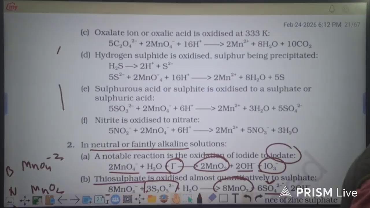 D-Block || Electrochemistry Revision #12thboards #chemistry #neet