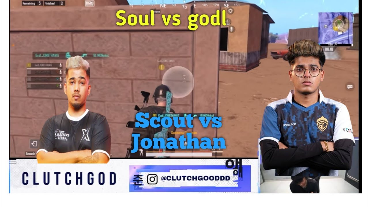 soul vs godl | zgod 1v2 TX | jonathan 1v4 chicken dinner ...