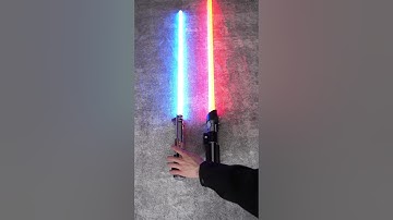 Anakin vs. Vader, who would you choose? #neopixel #lightsaber #starwars #fvp #jedi #force