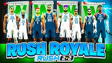 FIRST EVER DF 2v2 RUSH RACE in NBA 2K21! Who