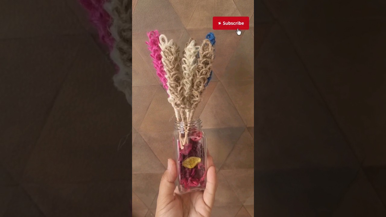 💐macrame flowers😍 