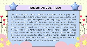 KONFIGURASI EKSTENSI DAN DIAL PLAN SERVER SOFTSWITCH 